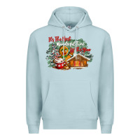 Blue Mist its the wonderful time of the year Premium Hoodie - CowGirlArtShop