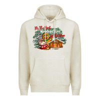 Oatmeal Heather its the wonderful time of the year Premium Hoodie - CowGirlArtShop