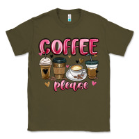 Army Green coffee please Classic Tee - MaliasSmallBusiness