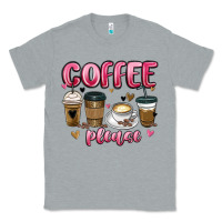 Heather Grey coffee please Classic Tee - MaliasSmallBusiness