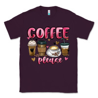 Plum coffee please Classic Tee - MaliasSmallBusiness