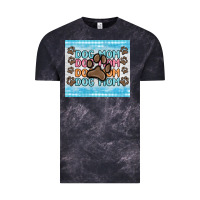 Cloud Black dog mom Vintage Tee - MaliasSmallBusiness