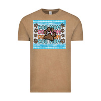 Vintage Coffee dog mom Vintage Tee - MaliasSmallBusiness