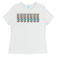 White coffee coffee coffee 16oz libbey glass Ladies Tee - HRA Design Shop