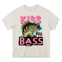 Cream kiss my bass Heavy Core Tee - JahusDesignShop