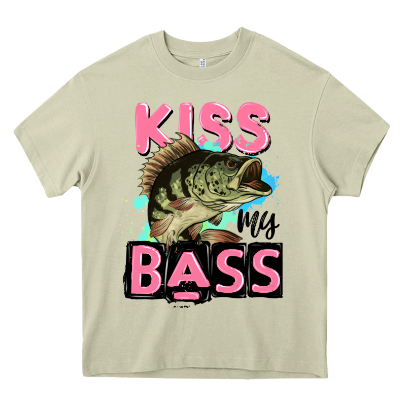 Kiss My Bass Heavy Core Tee by JahusDesignShop | Teevron