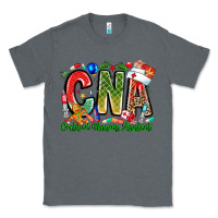 Charcoal Heather Christmas CNA Classic Tee - CowhideDigitalArt