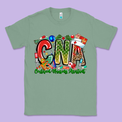 Christmas Cna Classic Tee Designed By Cowhidedigitalart