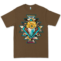 Cacao cowhide leopard bull skull aztec Premium Tee - JahusDesignShop