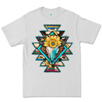 Dove Grey cowhide leopard bull skull aztec Premium Tee - JahusDesignShop