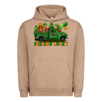 Pigment Burro feeling lucky with gnomes on truck Urban Hoodie - FaDigitalArtStudio