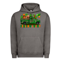 Pigment Tornado feeling lucky with gnomes on truck Urban Hoodie - FaDigitalArtStudio