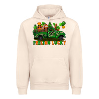 Feeling Lucky With Gnomes On Truck Urban Hoodie | Teevron