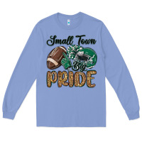 Colony Blue small town big pride green Long Sleeve Tee - MaliasSmallBusiness