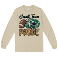 Mushroom small town big pride green Long Sleeve Tee - MaliasSmallBusiness