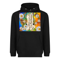 Black proud with daisies Heavyweight Hoodie - TumblerDesignByShophia
