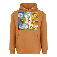 Meerkat proud with daisies Heavyweight Hoodie - TumblerDesignByShophia