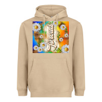 Mushroom proud with daisies Heavyweight Hoodie - TumblerDesignByShophia