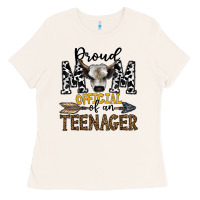 Bone proud mom official of an teenager Ladies Tee - CowhideDigitalArt