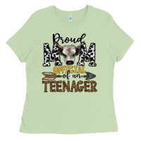 Matcha proud mom official of an teenager Ladies Tee - CowhideDigitalArt