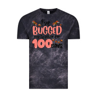 Cloud Black i have bugged my teacher for 100 days Vintage Tee - MaliasSmallBusiness