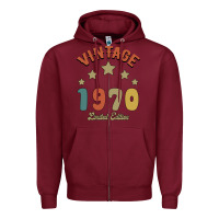 Vintage 1970 Limited Edition Zipper Hoodie | Teevron
