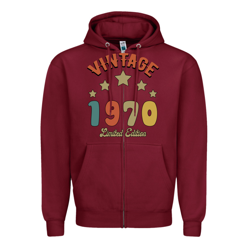 Vintage 1970 Limited Edition Zipper Hoodie by Bettercallsaul | Teevron