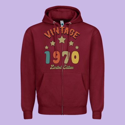 Vintage 1970 Limited Edition Zipper Hoodie Designed By Bettercallsaul