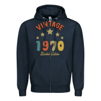 Navy Vintage 1970 Limited Edition Zipper Hoodie - Bettercallsaul