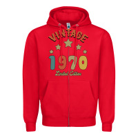 Red Vintage 1970 Limited Edition Zipper Hoodie - Bettercallsaul