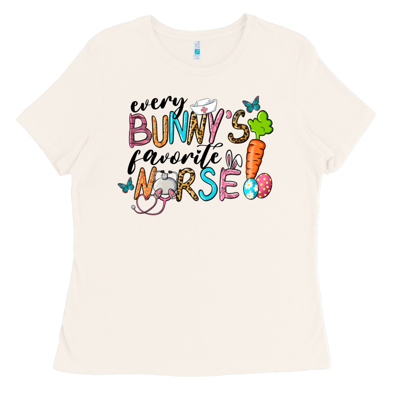 Every Bunnys Favorite Nurse Ladies Tee by RanaPortraitStore | Teevron