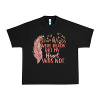 Black your wings were ready but my heart was not Urban Heavy Tee - MaliasSmallBusiness