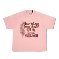 Salmon your wings were ready but my heart was not Urban Heavy Tee - MaliasSmallBusiness