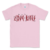 Bubblegum Pink love bites Classic Tee - MaliasSmallBusiness