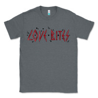 Charcoal Heather love bites Classic Tee - MaliasSmallBusiness