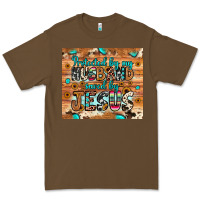 Cacao protected husband saved by jesus Premium Tee - JahusDesignShop