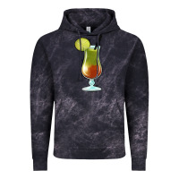 Cloud Black Margarita Glass Vintage Hoodie - Jasminsmagicworld