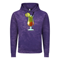 Cloud Purple Margarita Glass Vintage Hoodie - Jasminsmagicworld