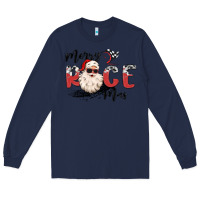 Navy merry race mas Long Sleeve Tee - MaliasSmallBusiness
