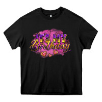 Black it's my birthday Heavy Core Tee - AdoDesignShop