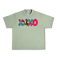 Oil Green xoxo holstein cow Urban Heavy Tee - AdoDesignShop