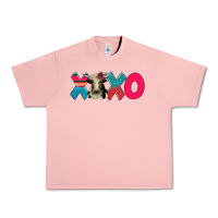 Salmon xoxo holstein cow Urban Heavy Tee - AdoDesignShop