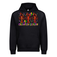 Black Crawfish season mardi gras Urban Hoodie - BundleAndBundleShop