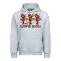 Heather Grey Crawfish season mardi gras Urban Hoodie - BundleAndBundleShop