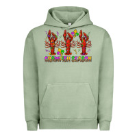 Pigment Oil Green Crawfish season mardi gras Urban Hoodie - BundleAndBundleShop