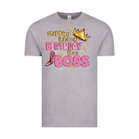 Vintage Zinc birthday boss Vintage Tee - MaliasSmallBusiness