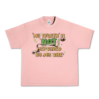 Salmon my worth is not defined by my size Urban Heavy Tee - MaliasSmallBusiness