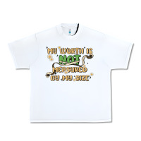 White my worth is not defined by my size Urban Heavy Tee - MaliasSmallBusiness