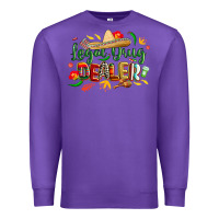 Purple cinco de mayo legal drug dealer pharmacist Premium Sweatshirt - CowGirlArtShop