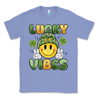 Colony Blue lucky vibes Classic Tee - MaliasSmallBusiness